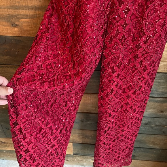 Julia Jordan Sequenced Red Jump suite size 4 - Picture 7 of 10